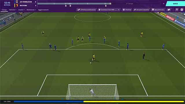 Uno screenshot per Football Manager 2020