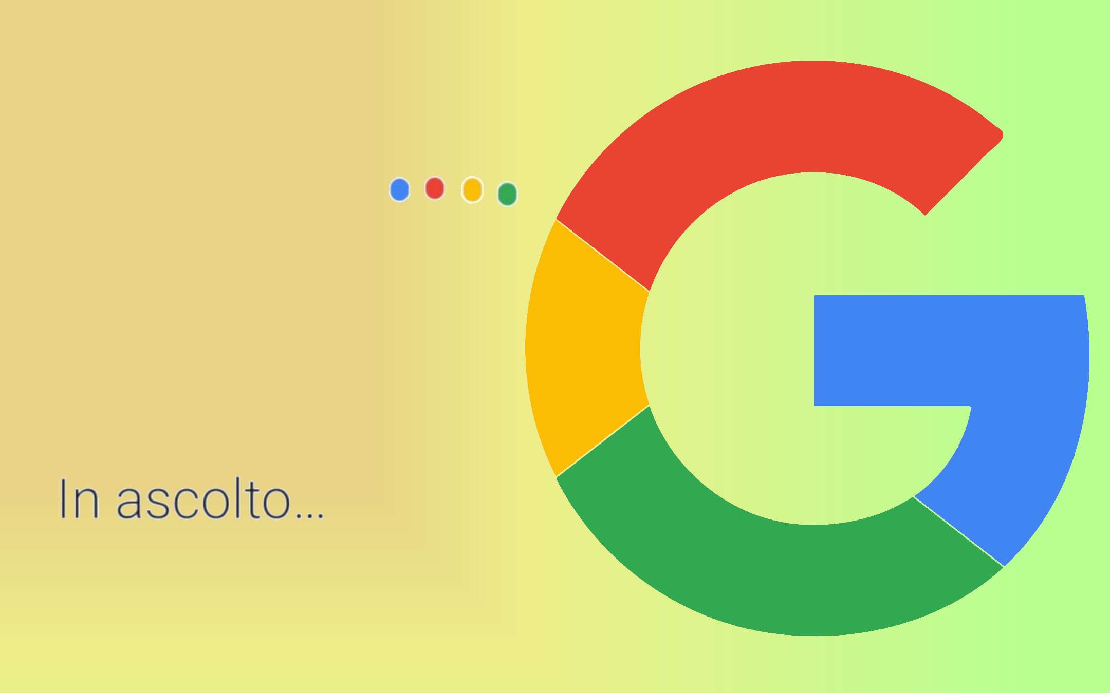 App Google: cambia la UI per la ricerca vocale App Google: cambia la UI per la ricerca vocale