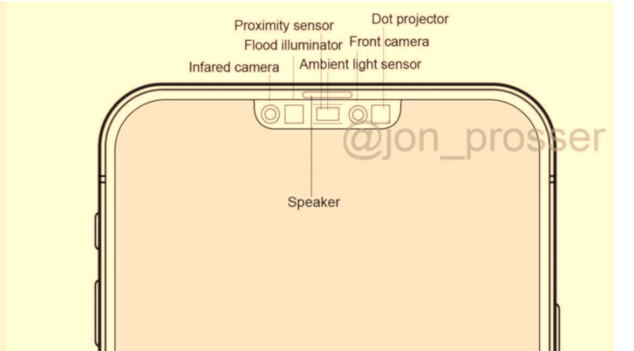 iPhone 12 Pro 5G: ecco il possibile notch (FOTO)