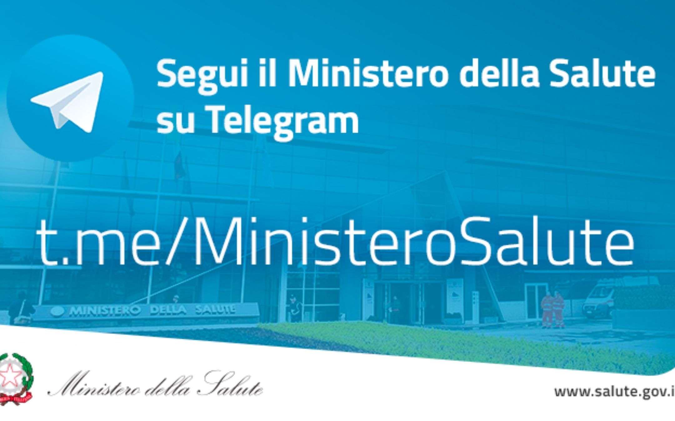 Il Ministero della Salute sbarca su Telegram