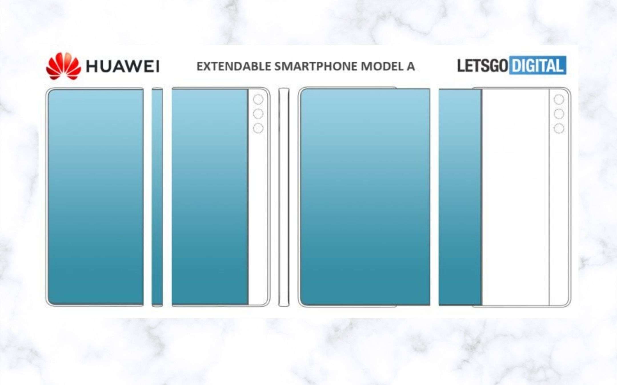 Huawei: un brevetto mostra un display estraibile Huawei: un brevetto mostra un display estraibile