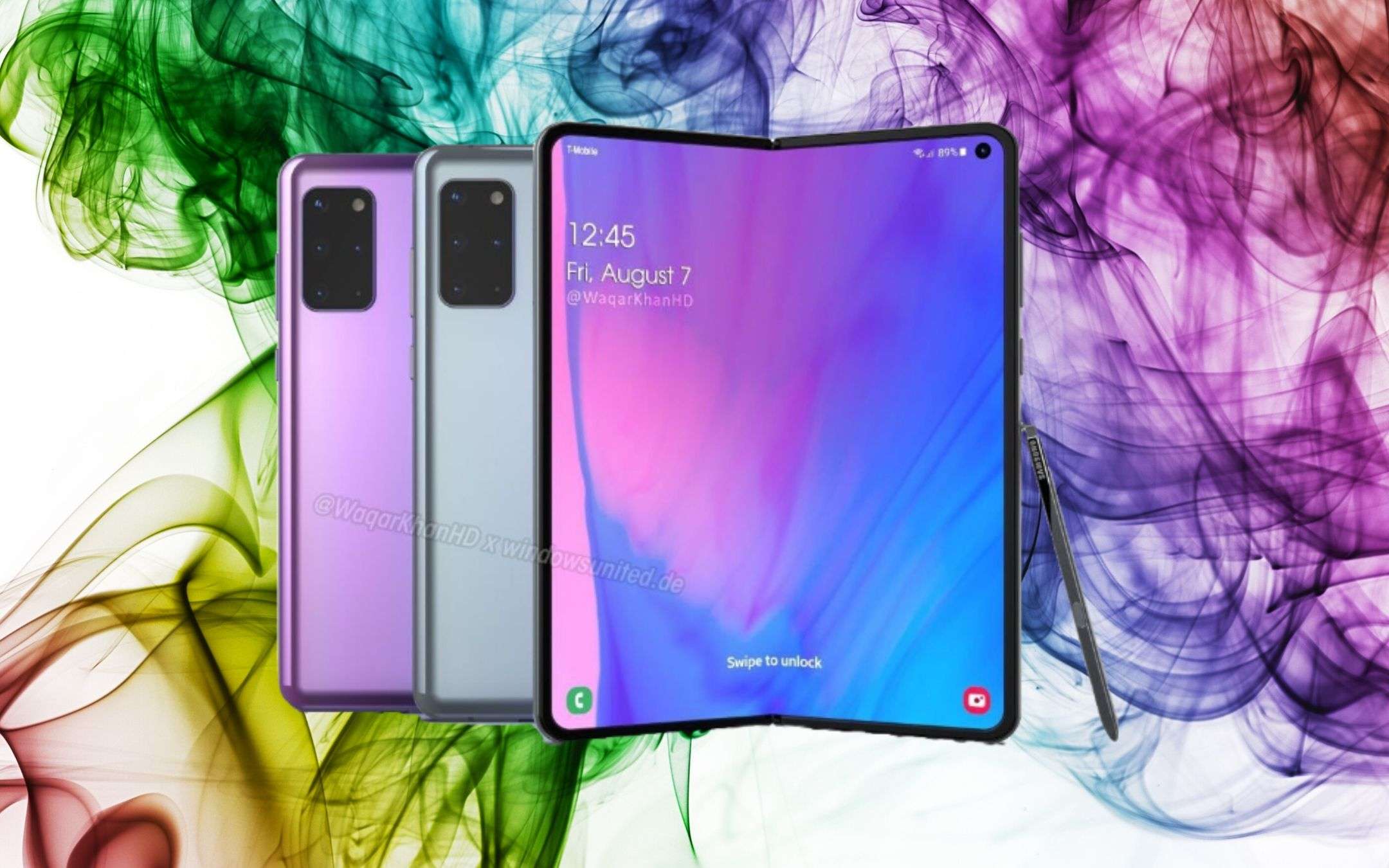 Galaxy Fold 2: display più grande, nuovi colori