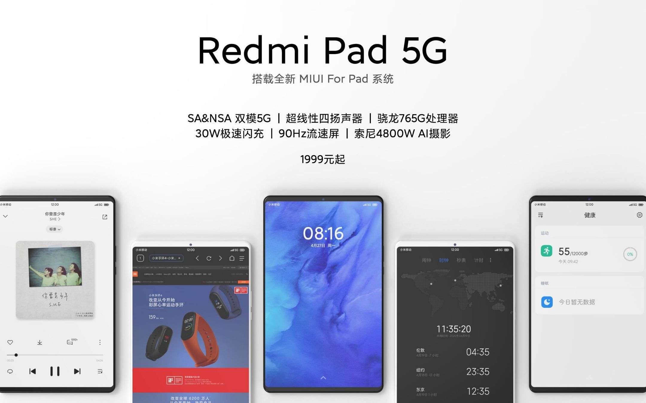 Redmi Pad 5G: spuntano nuovi leak e indiscrezioni