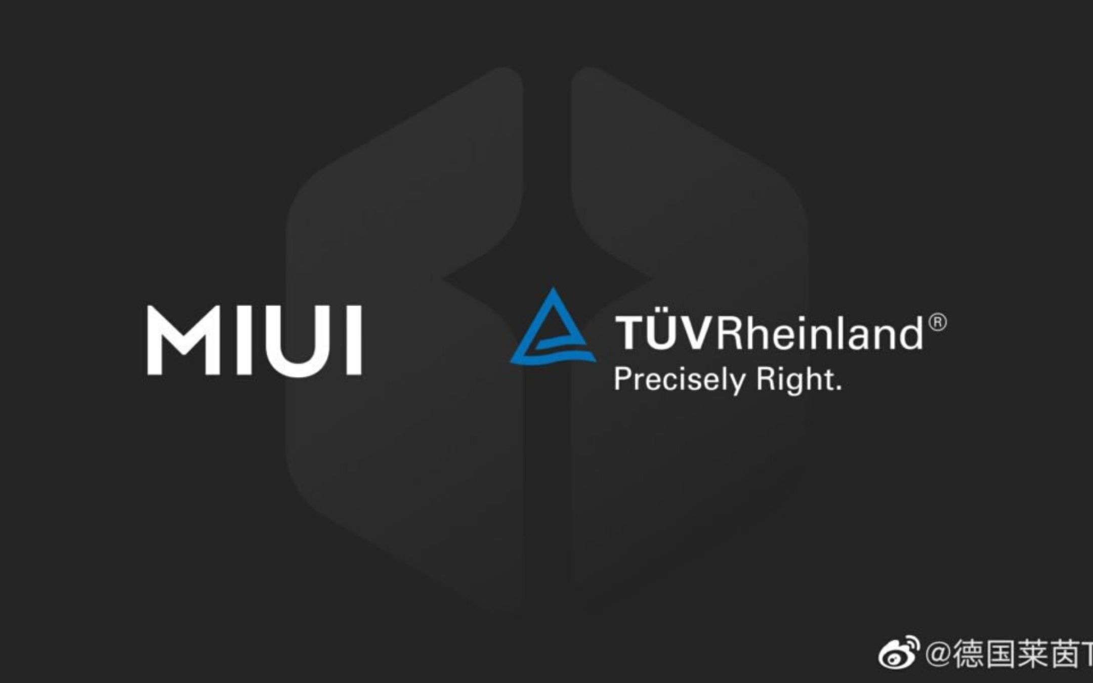 La MIUI riceve la certificazione TÜV Rheinland