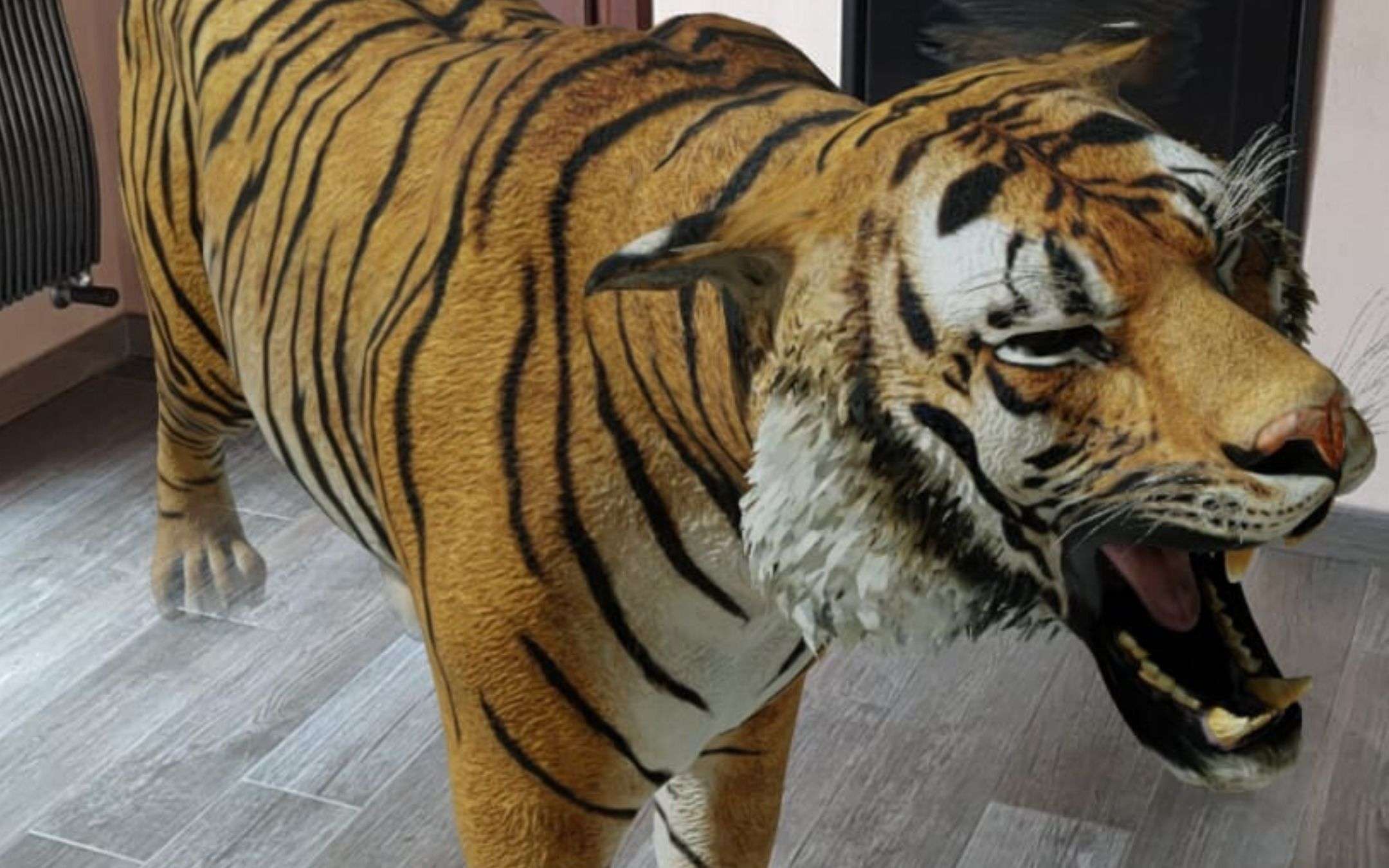 Tigre 3d in camera tua? Ecco gli animali con la realtà aumentata