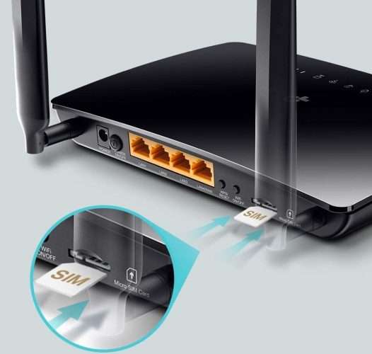 Modem router wifi 4G