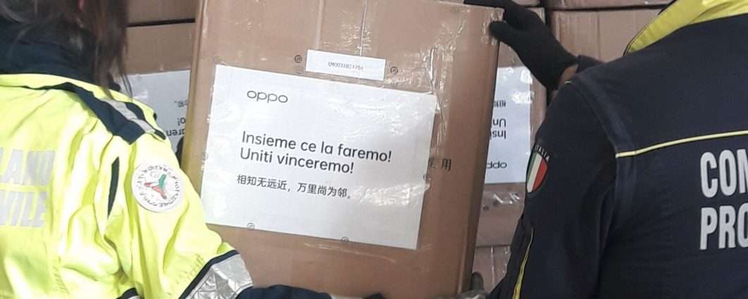OPPO: 100 000 масок FFP3 в подарок в Милане