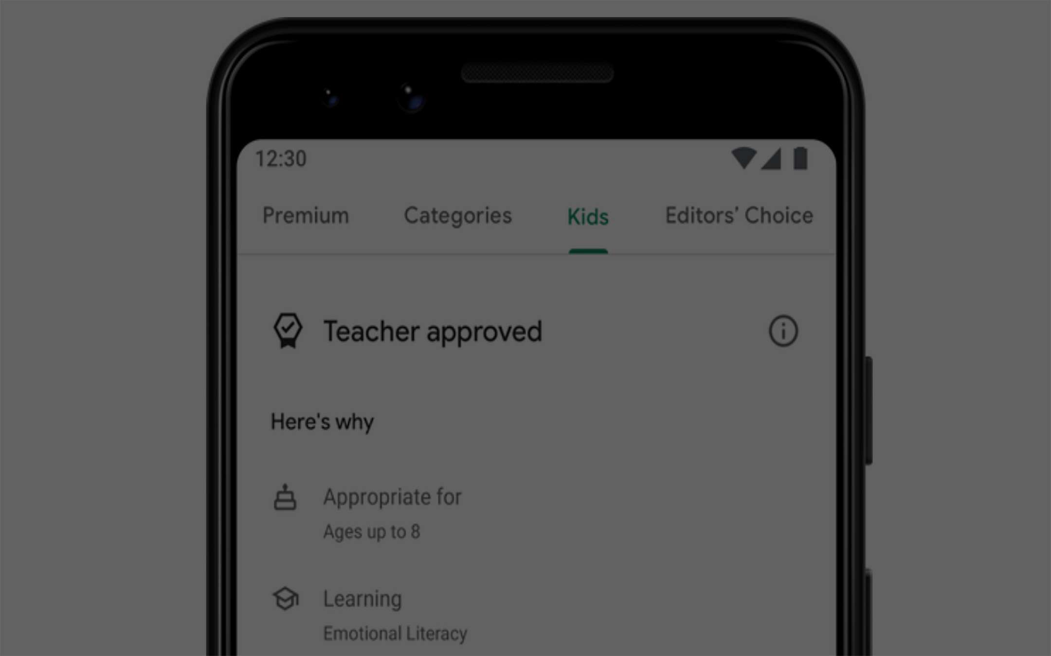 Play Store: ecco le App approvate dall'insegnante