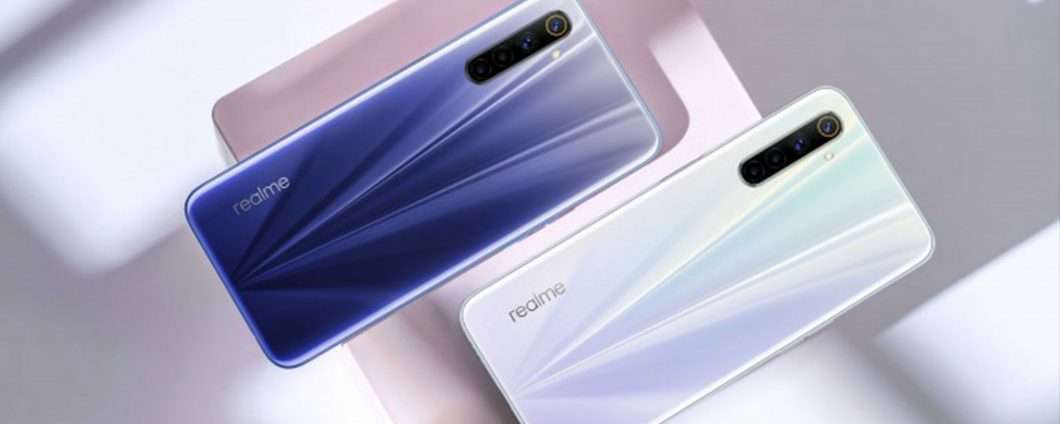 Realme 6 معروض للبيع بالفعل Amazon مقابل 209 يورو