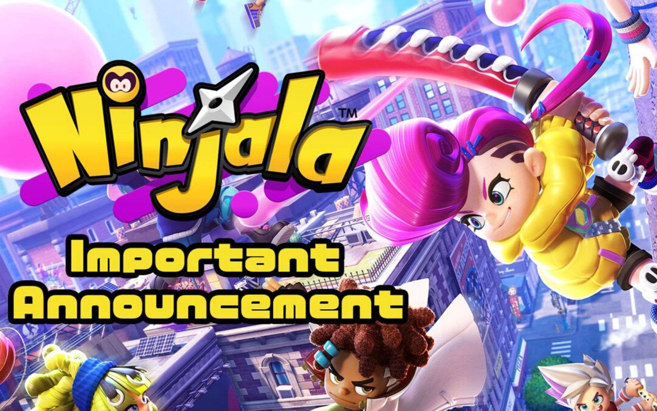 Ninjala: il gioco è stato posticipato a giugno Ninjala: il gioco è stato posticipato a giugno