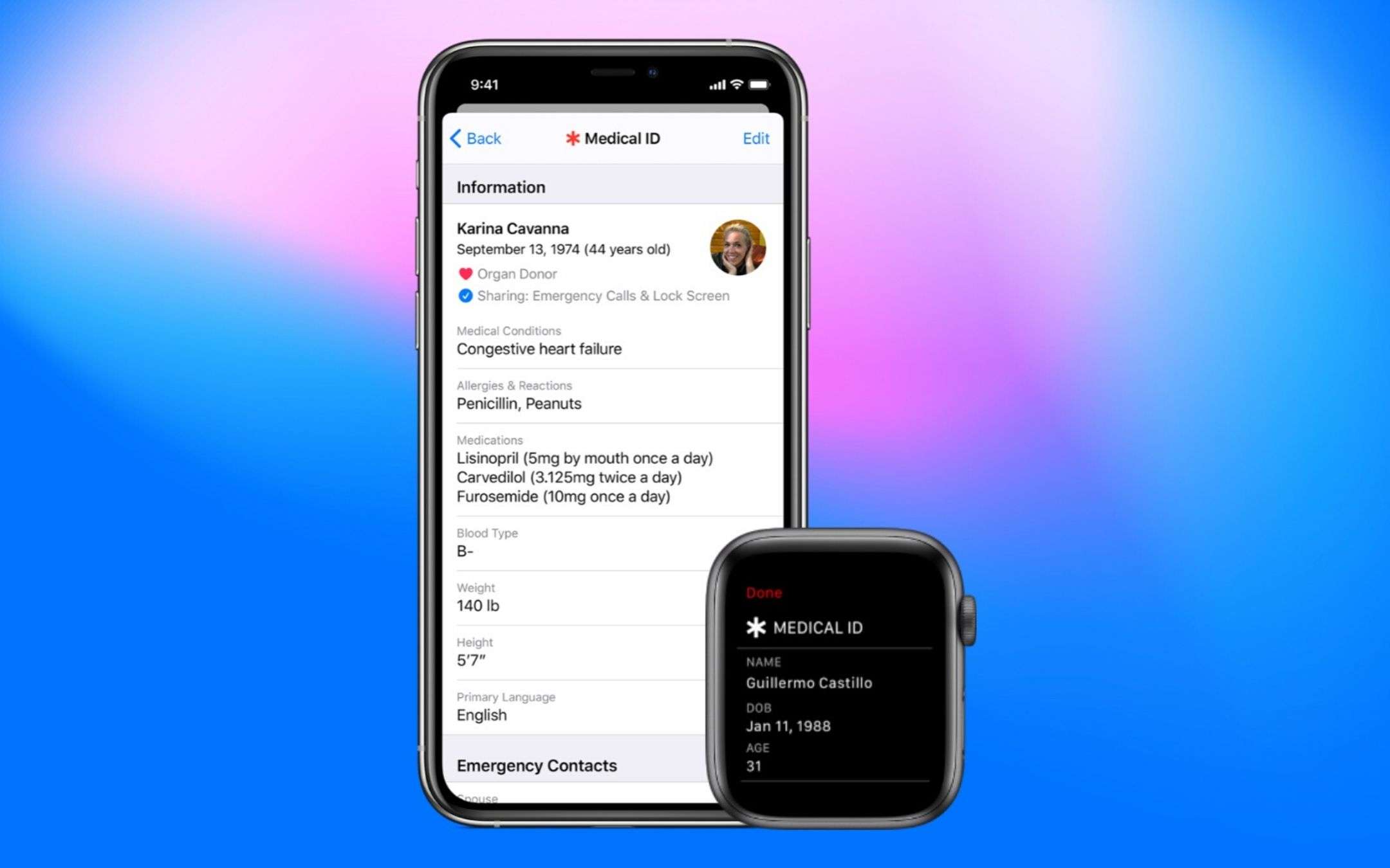 iOS 13.5: condivisione rapida di info mediche iOS 13.5: condivisione rapida di info mediche
