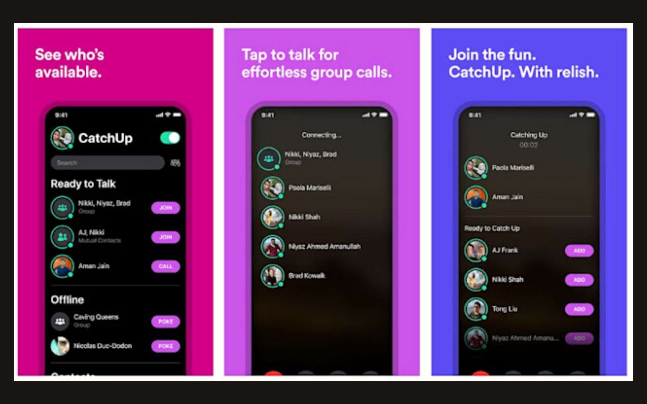 Facebook: CatchUp la nuova app per le chat audio