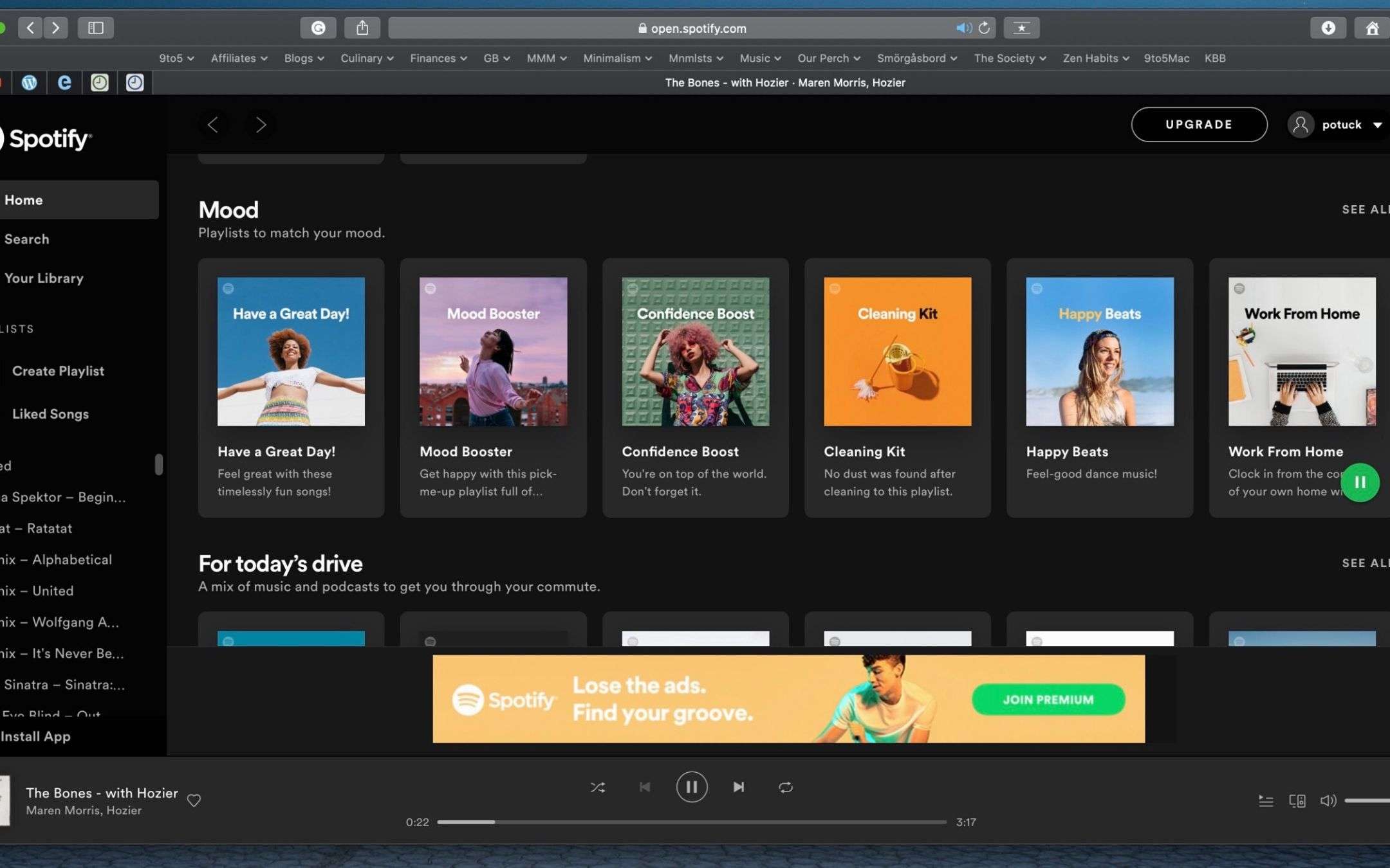Spotify: ritorna il supporto per il browser Safari Spotify: ritorna il supporto per il browser Safari