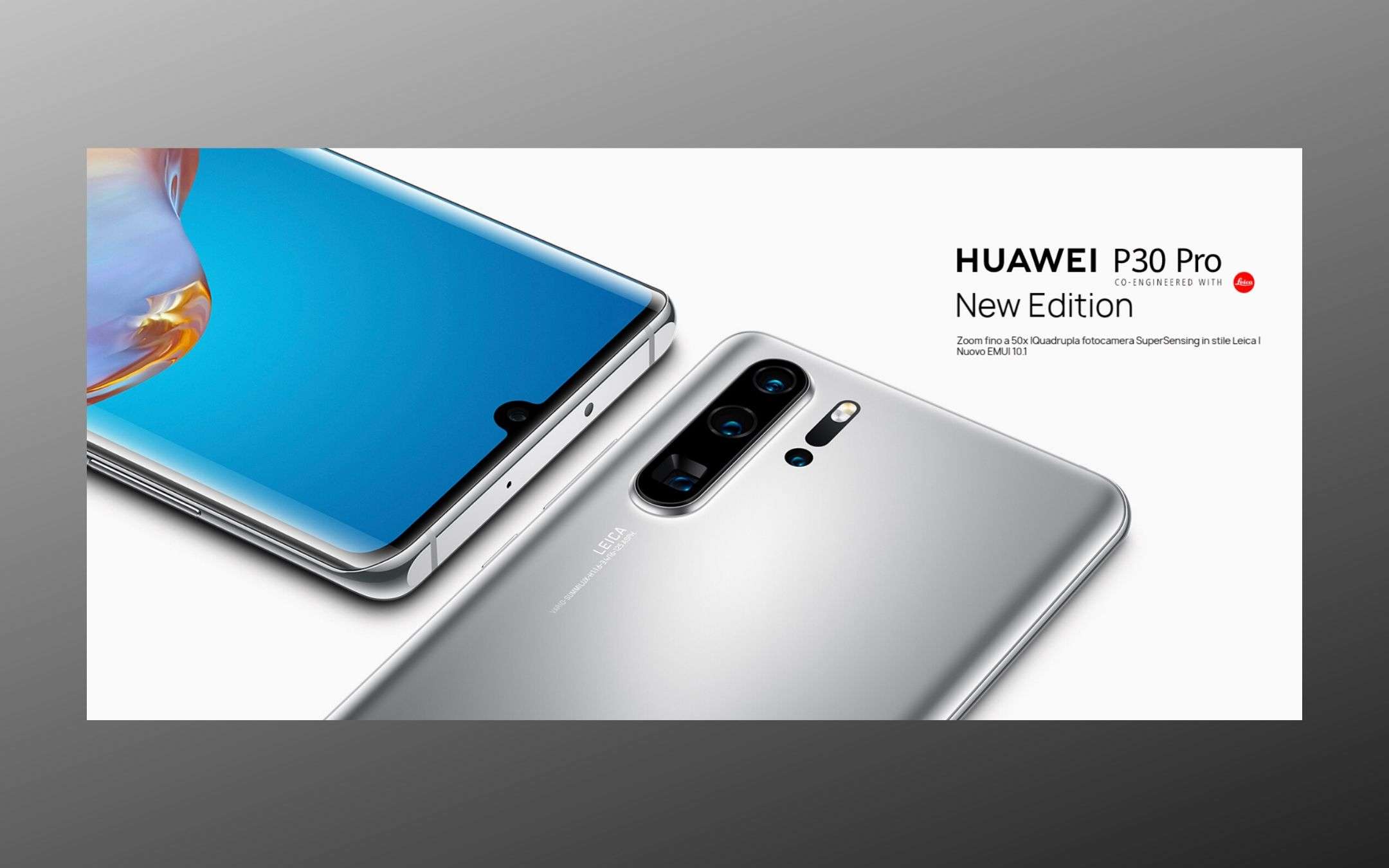 Huawei P30 Pro New Edition ufficiale in Italia