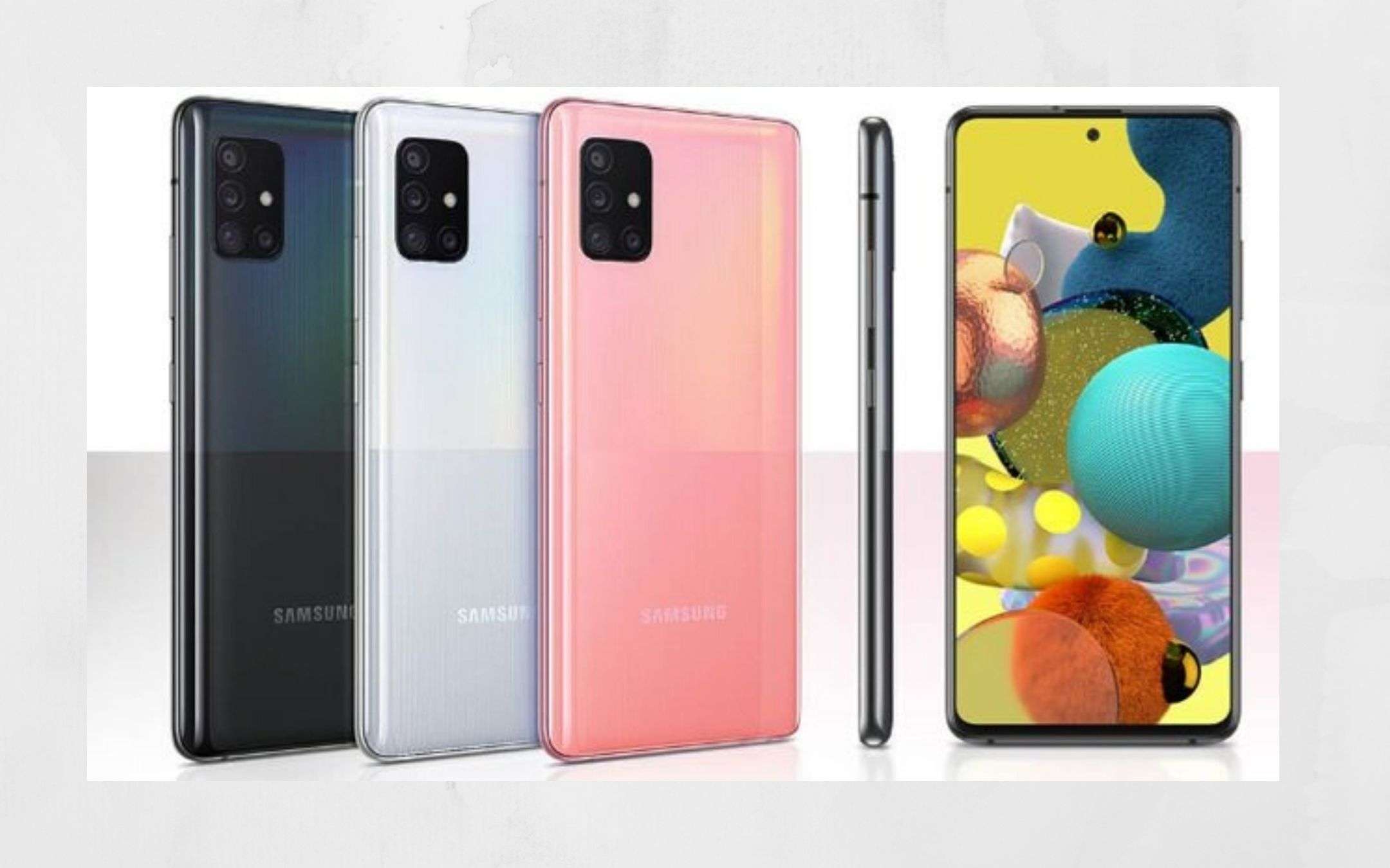 Samsung Galaxy A51 5G ufficiale in Cina a 423$