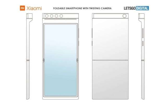 Xiaomi: براءة اختراع قابلة للطي مع غرفة دوارة 1
