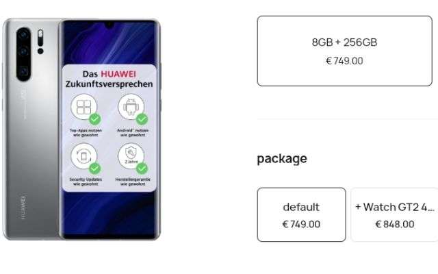 Huawei P30 Pro phiên bản mới chính thức tại Châu Âu 3