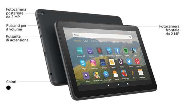 Caratteristiche Amazon Fire HD 8 (2020)
