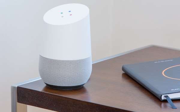 Caricabatterie per Google Home Mini altoparlante di collegamento a controllo vocale/Assistant 