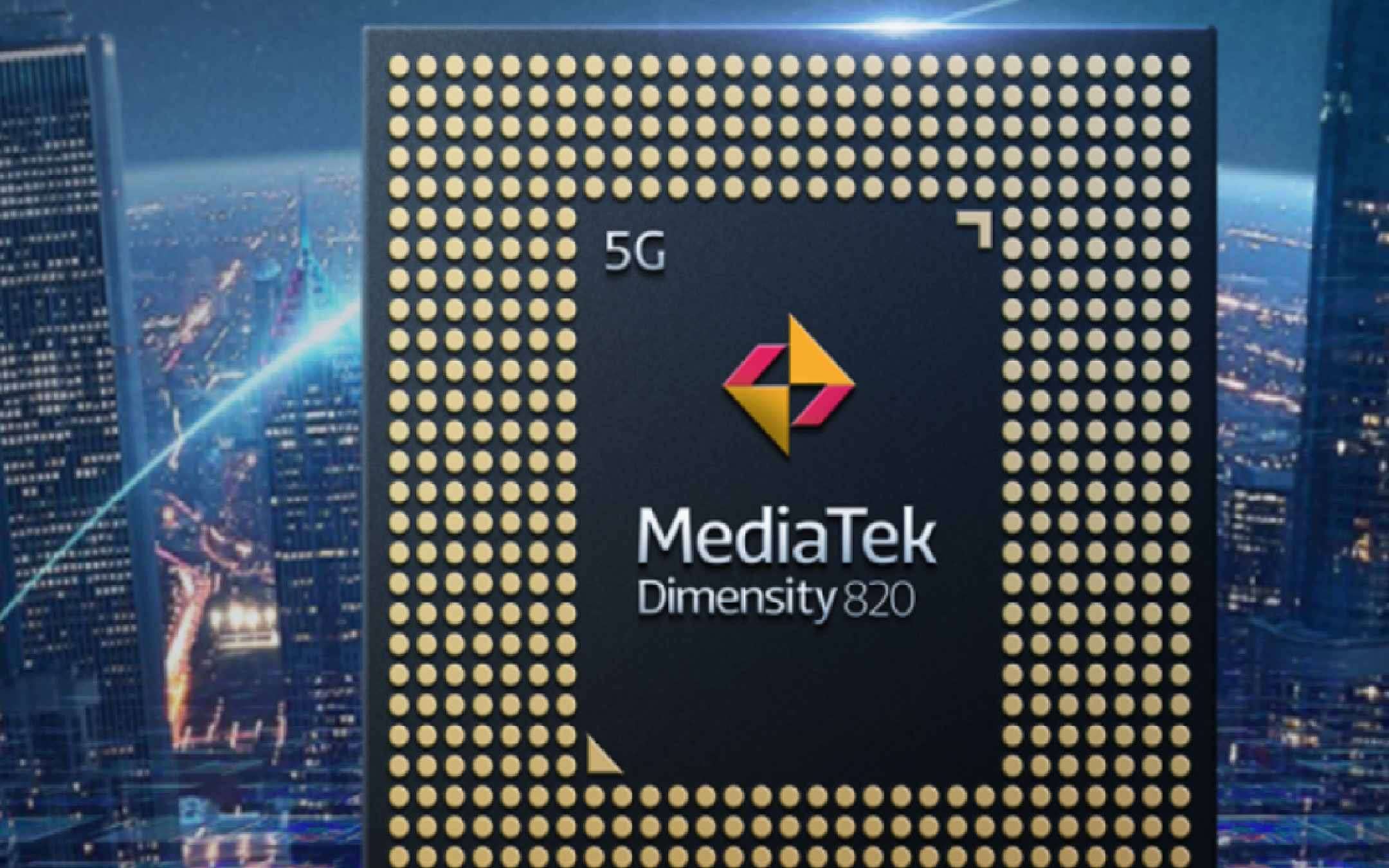 MediaTek Dimensity 820 ufficiale: il top low-cost