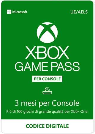 Xbox Game Pass, 3 mesi