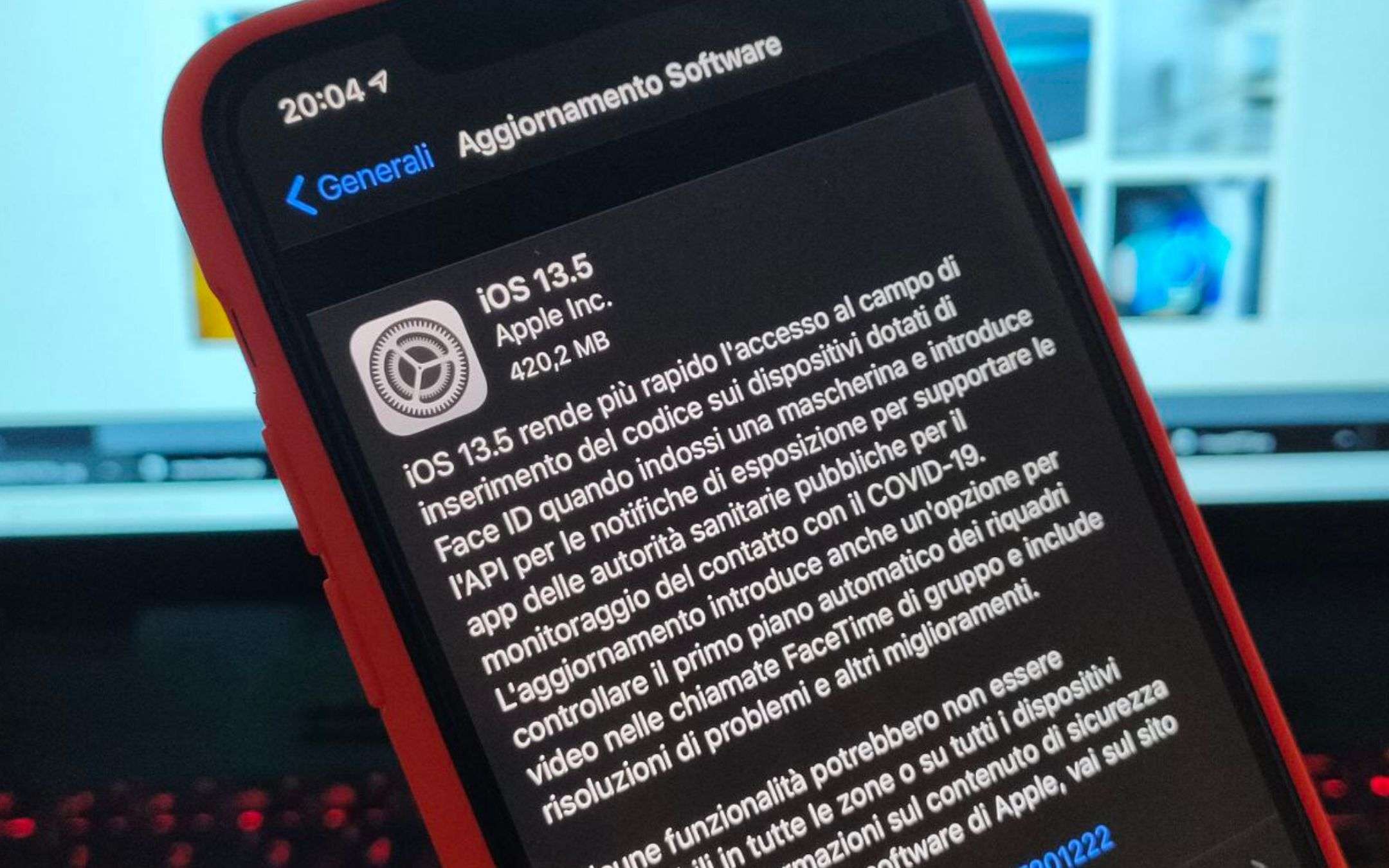 iOS 13.5 va installato subito: ecco perché