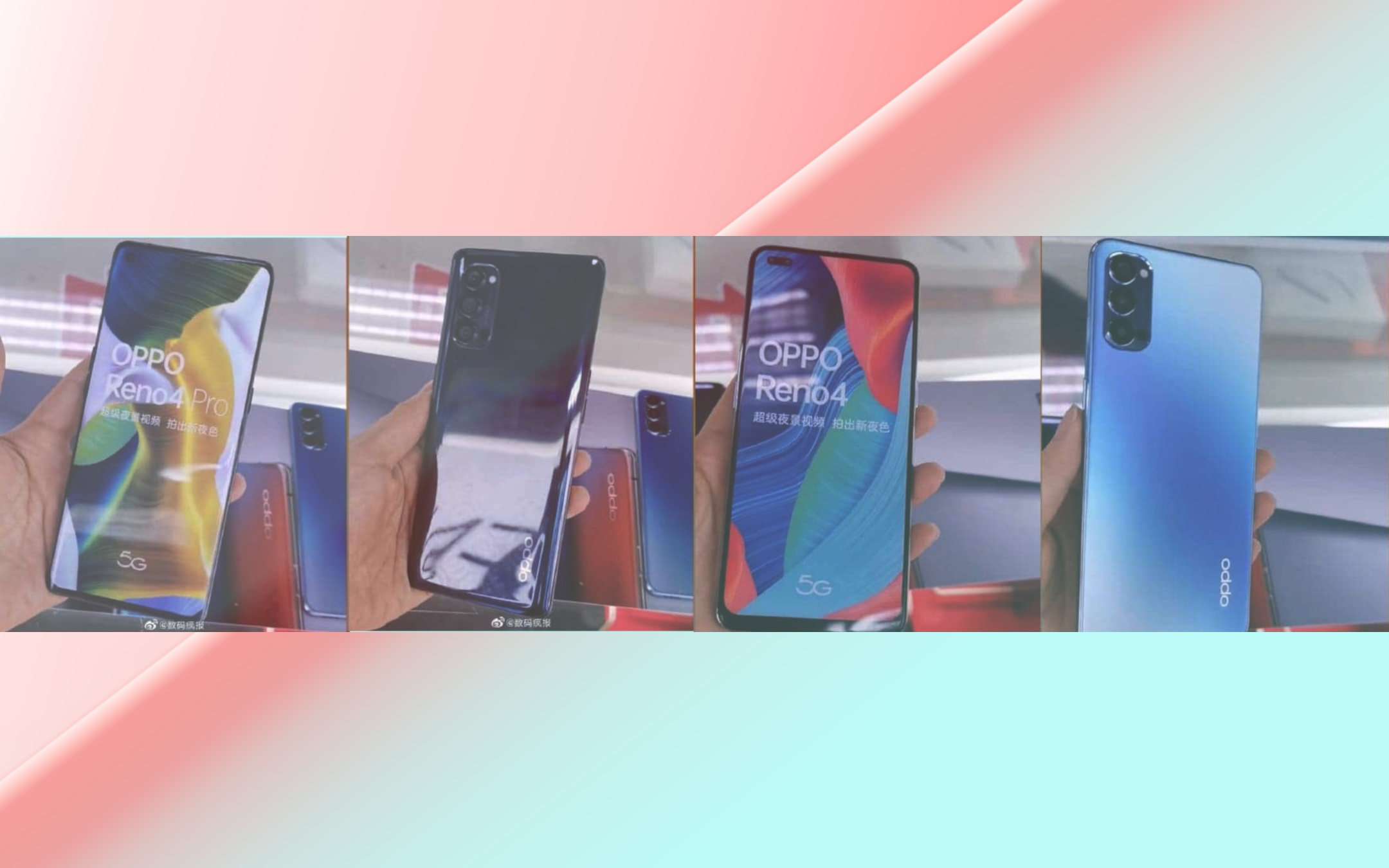 OPPO Reno4 e Reno4 Pro: prime immagini live (FOTO)