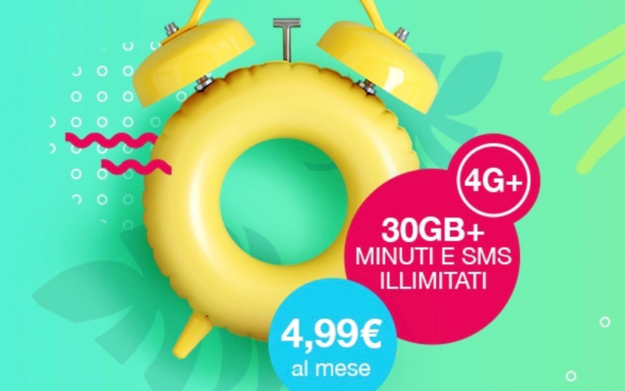 Poste Mobile: ben 30GB a meno di 5€ al mese