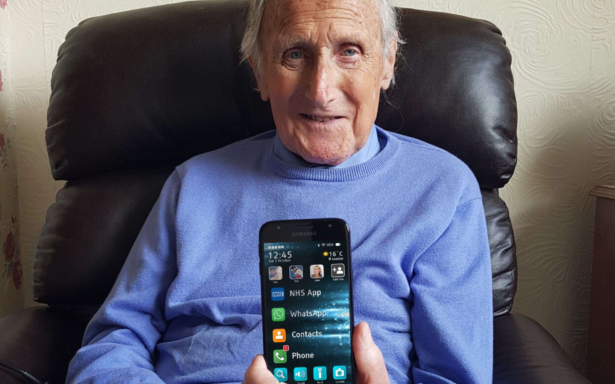 Samsung e anziani: smartphone accessibile a tutti
