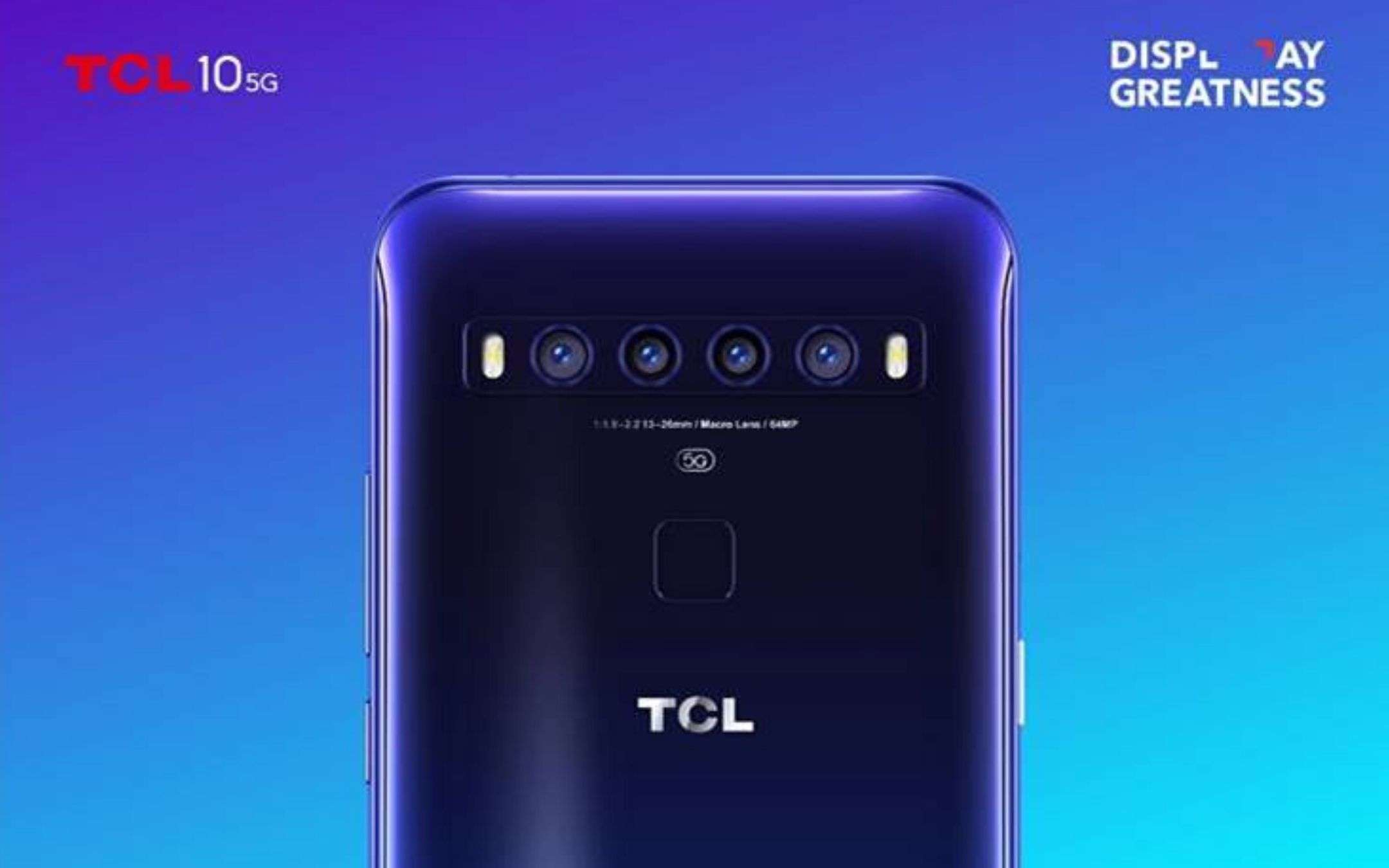 TCL 10 5G è in Italia: il 5G possibile, a 399€