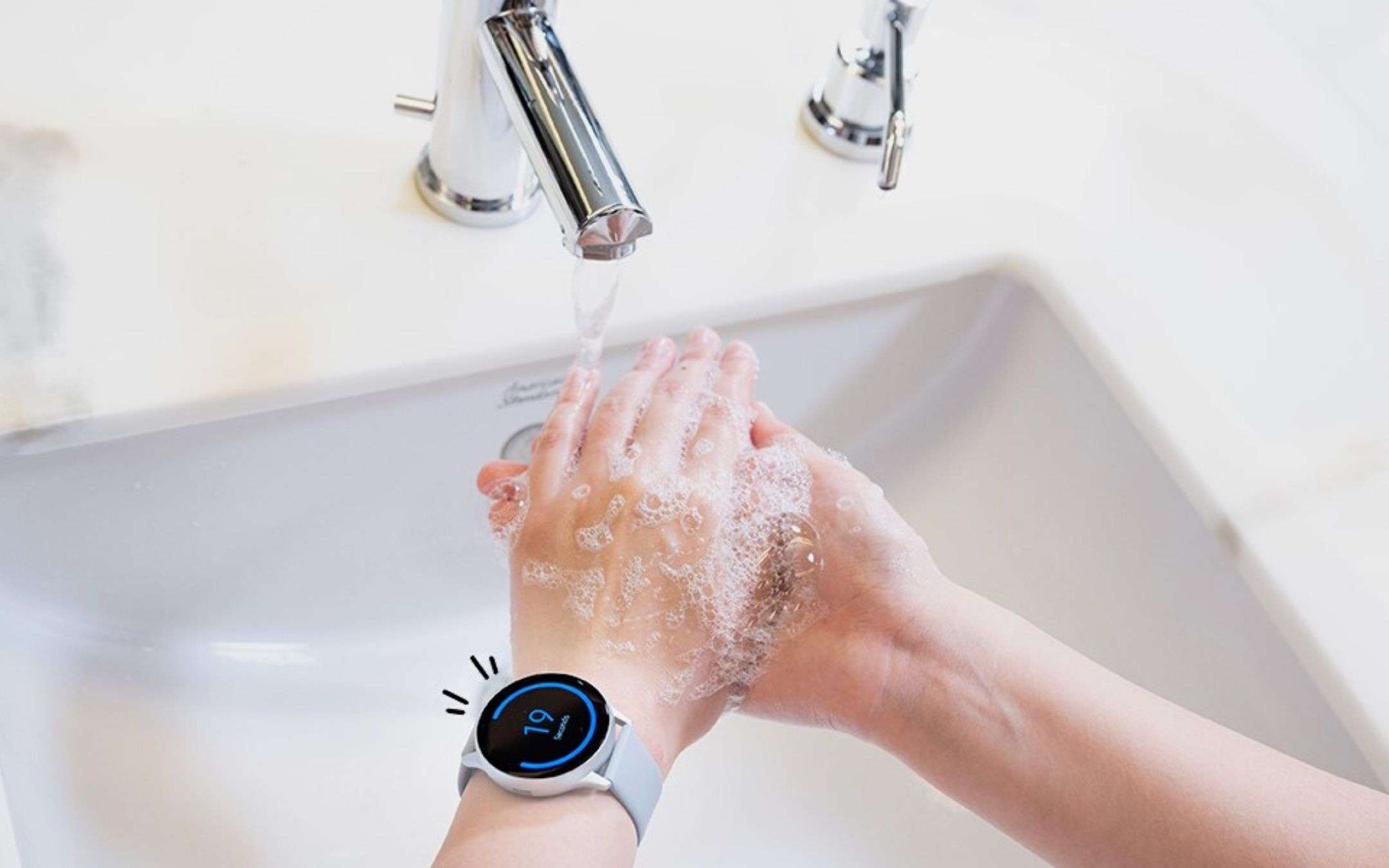 Samsung Galaxy Watch: feature per lavare le mani