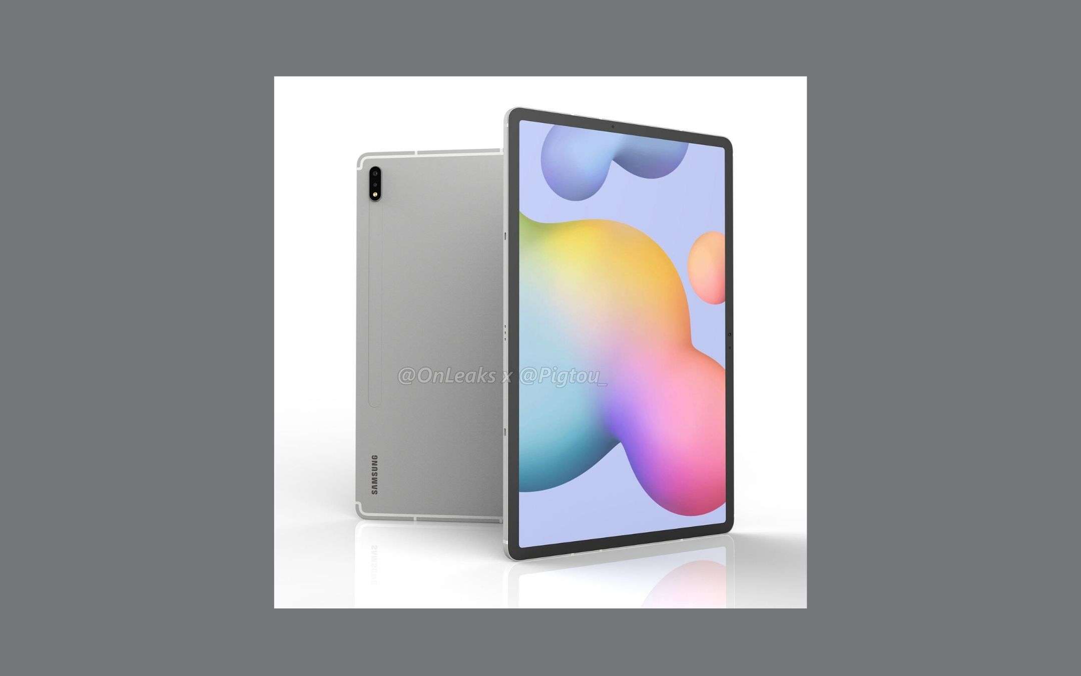 Samsung Galaxy Tab S7+ con batteria da 10.000 mAh?