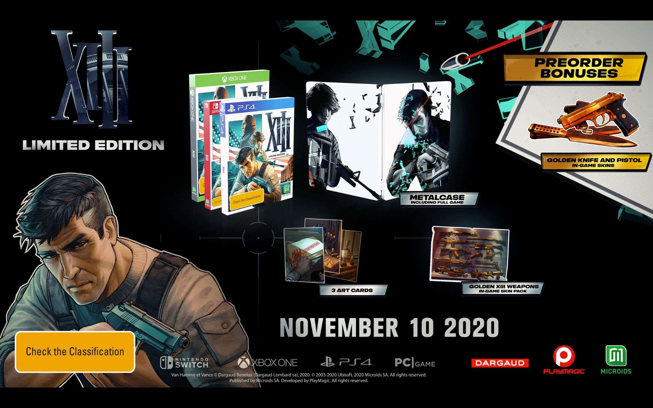 XIII: il remake su PS4, Xbox One, Switch, PC/Mac XIII: il remake su PS4, Xbox One, Switch, PC/Mac
