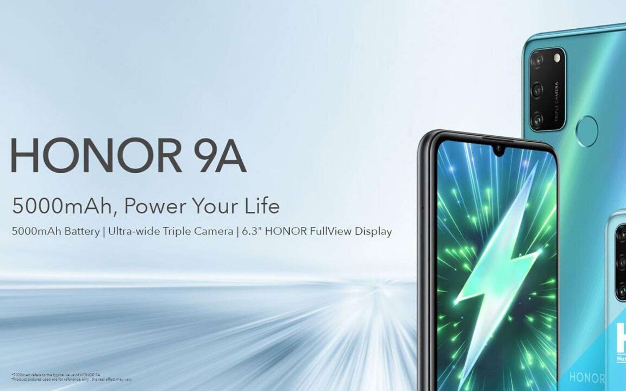 Honor 9A in arrivo con batteria da 5000 mAh