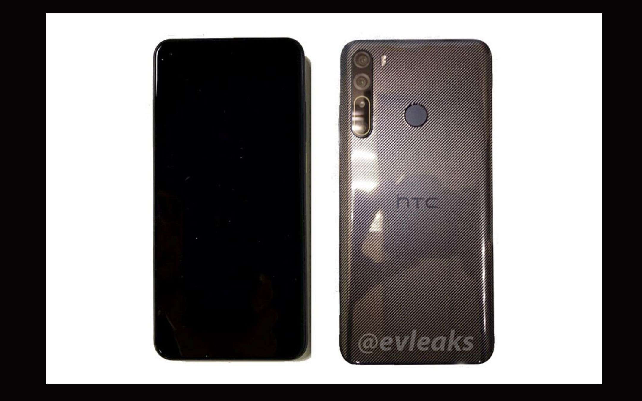 HTC Desire 20 Pro: ecco il (noioso) design