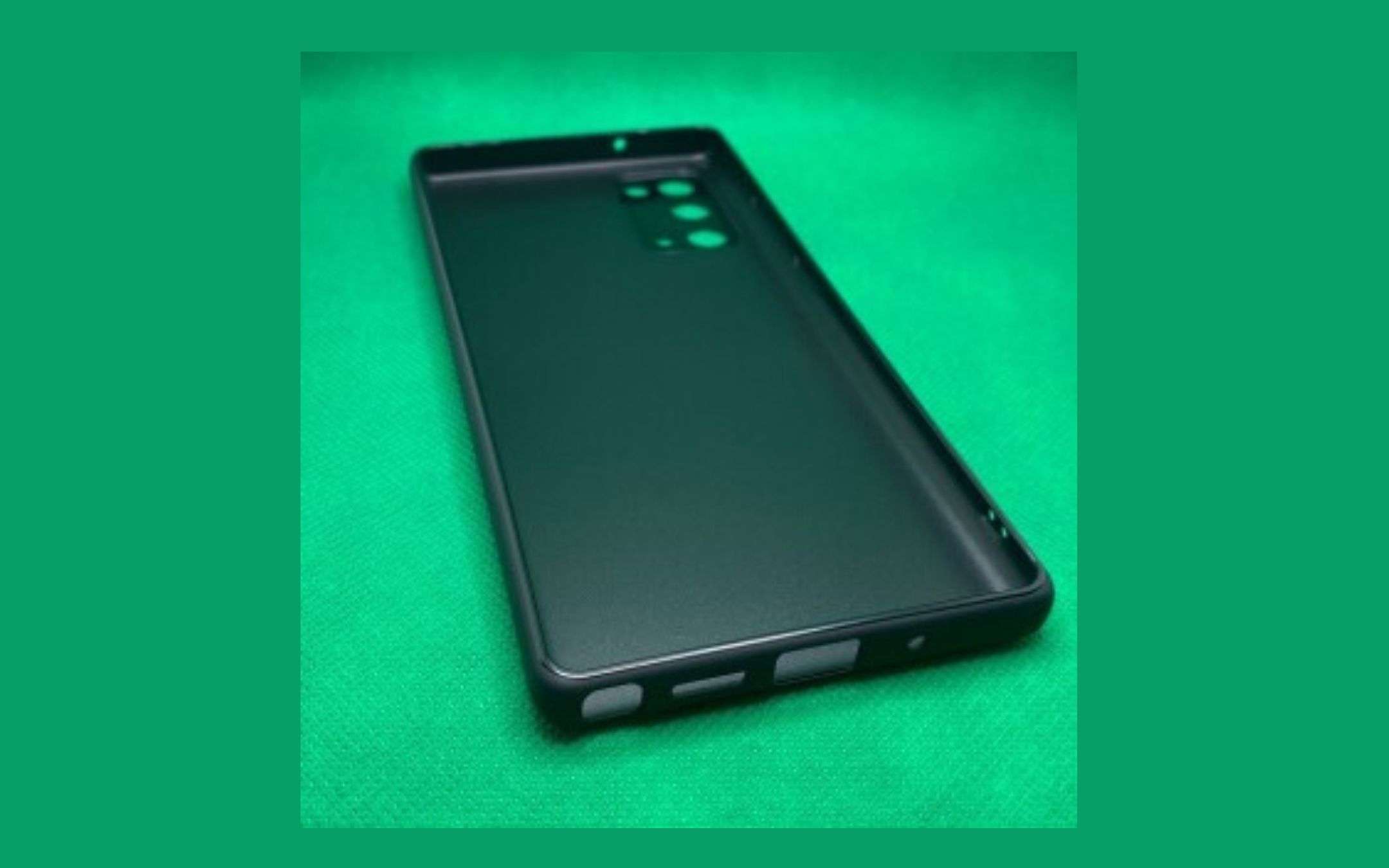 Galaxy Note 20+: il case ne conferma i rumor Galaxy Note 20+: il case ne conferma i rumor