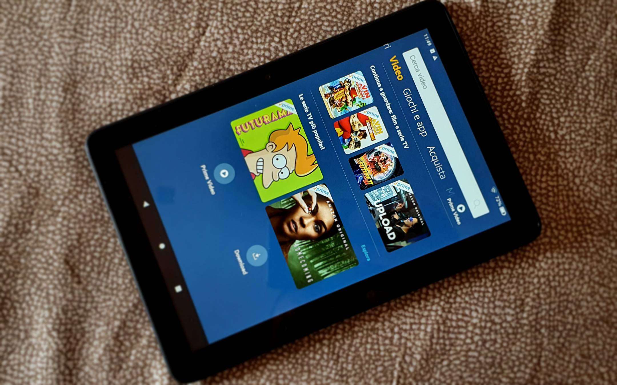 Amazon Fire HD 8, disponibile su Amazon