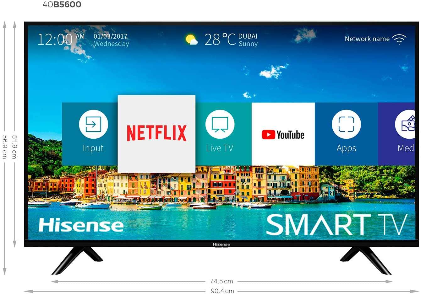 Hisense H40BE5500