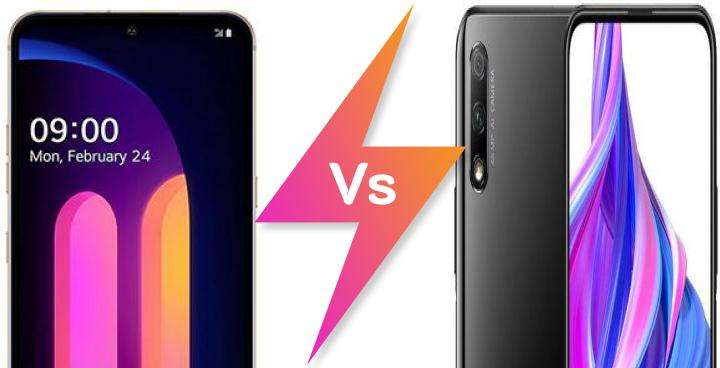 Huawei Honor 9x vs LG V60 ThinQ 5G Huawei Honor 9x vs LG V60 ThinQ 5G