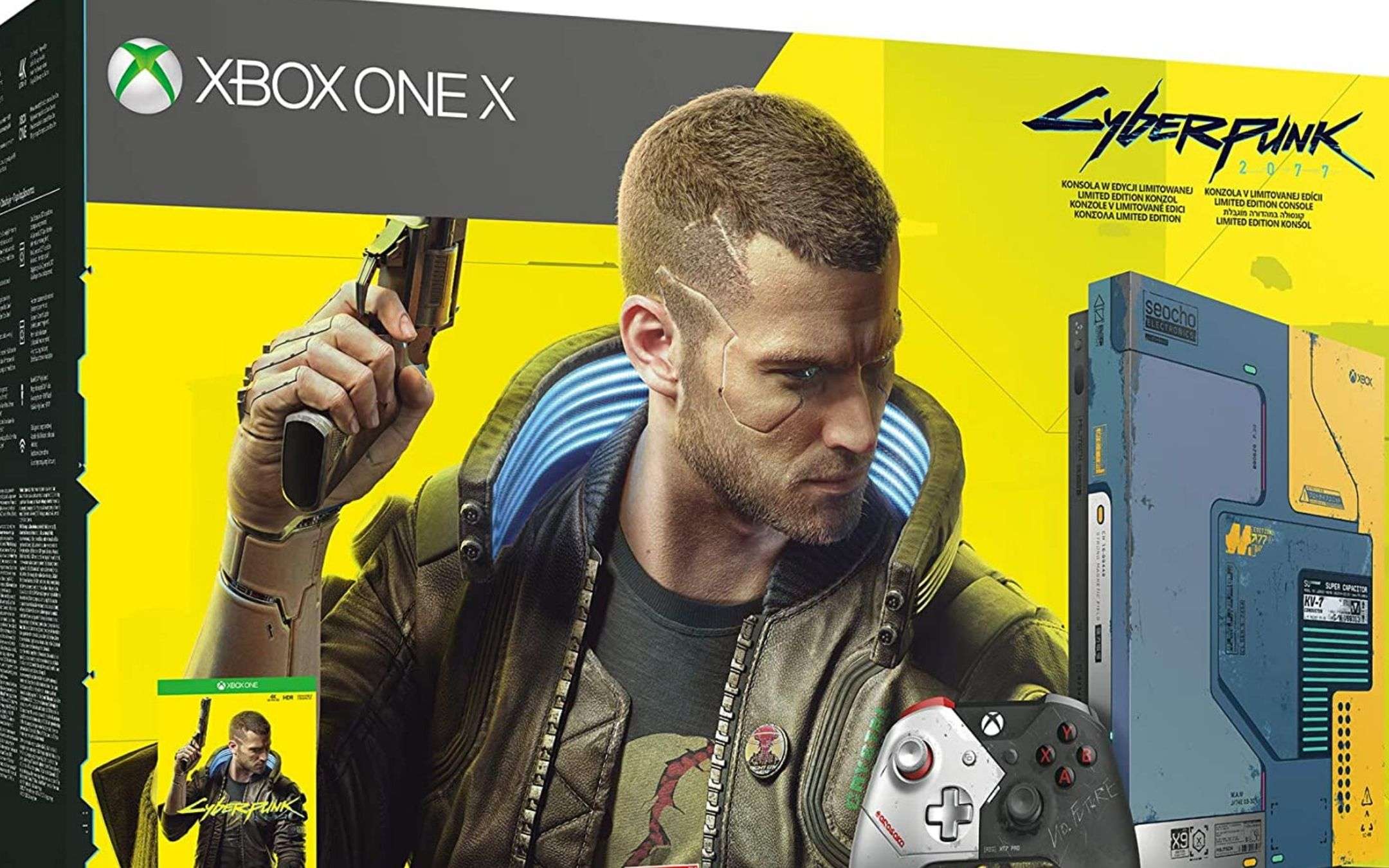 Xbox One X Cyberpunk 2077: 40% di sconto su Amazon