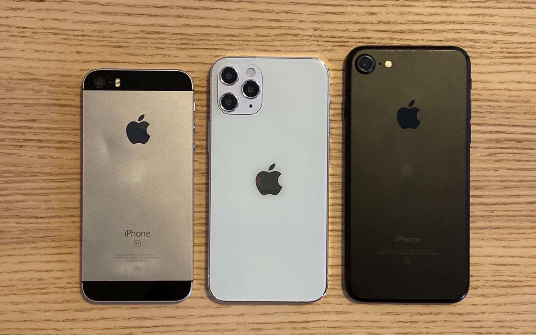 iPhone 12: simile di dimensioni all’iPhone SE?