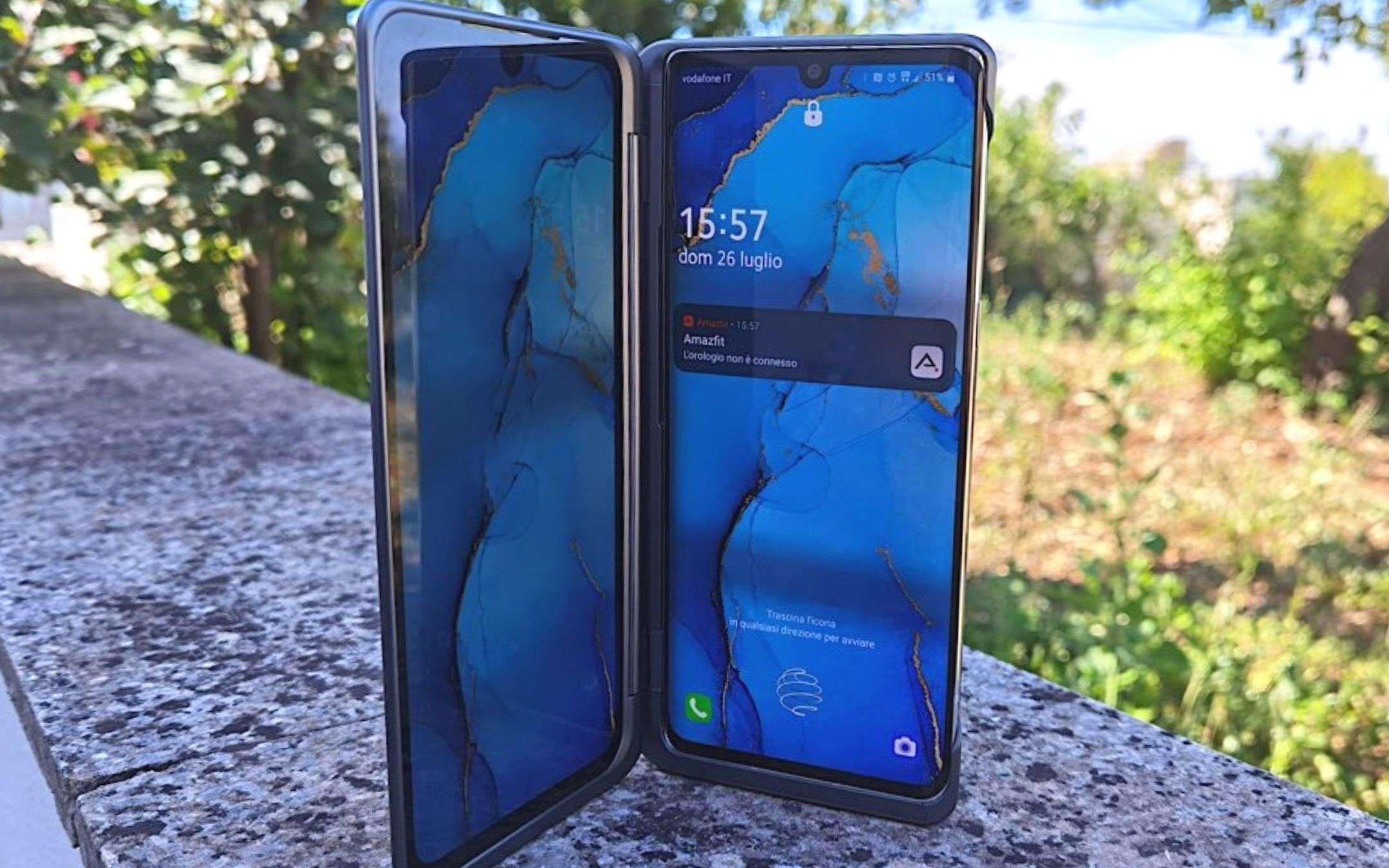 Pellicola Privacy Dipos Per LG Velvet 4G - Protezione 4 Lati - Made In Germany