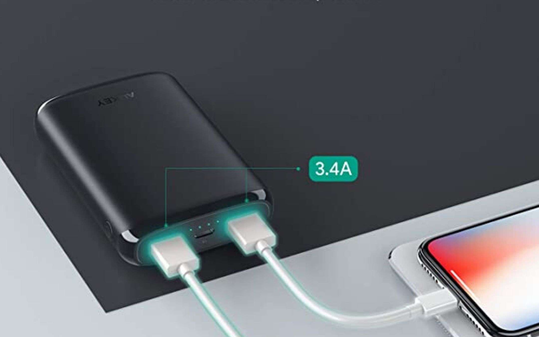 Il power bank di Aukey è in super sconto su Amazon Il power bank di Aukey è in super sconto su Amazon