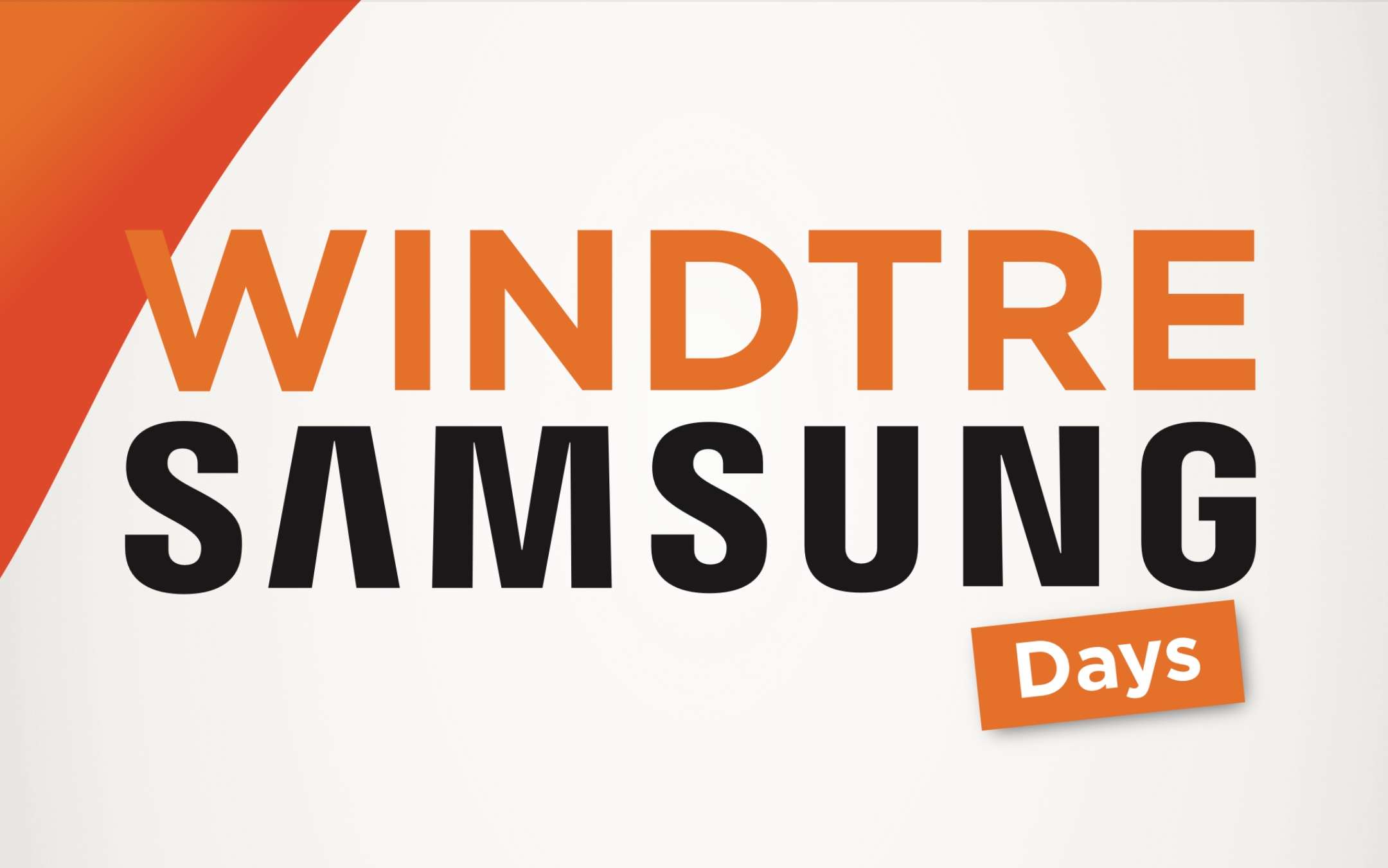 Samsung Days: sconti fino a 90€ con WINDTRE