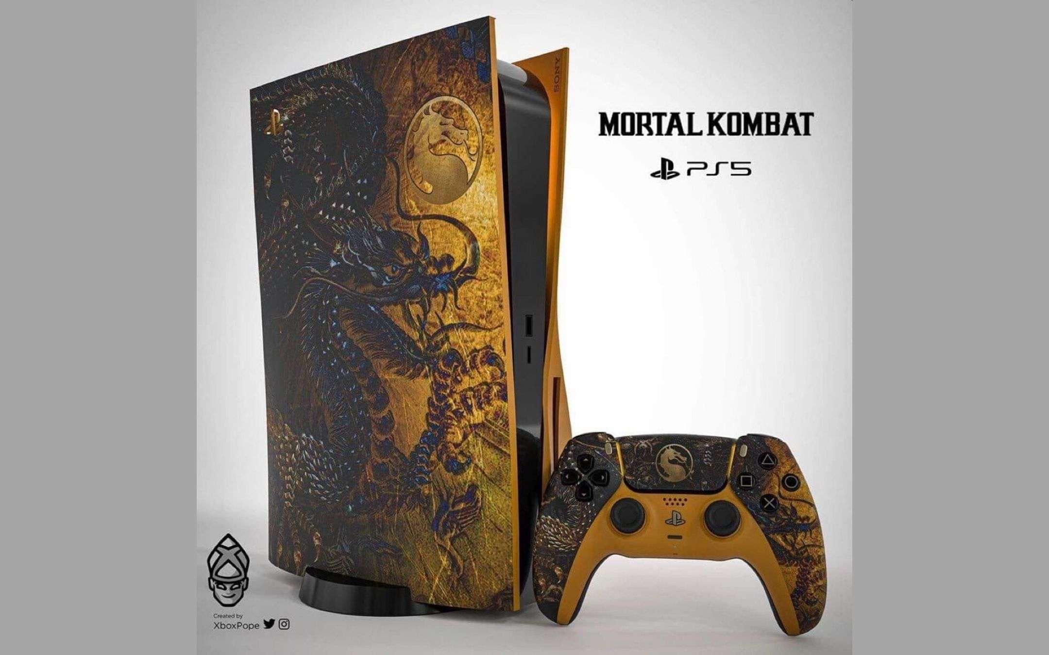 PlayStation 5 Mortal Kombat Edition: bellissima