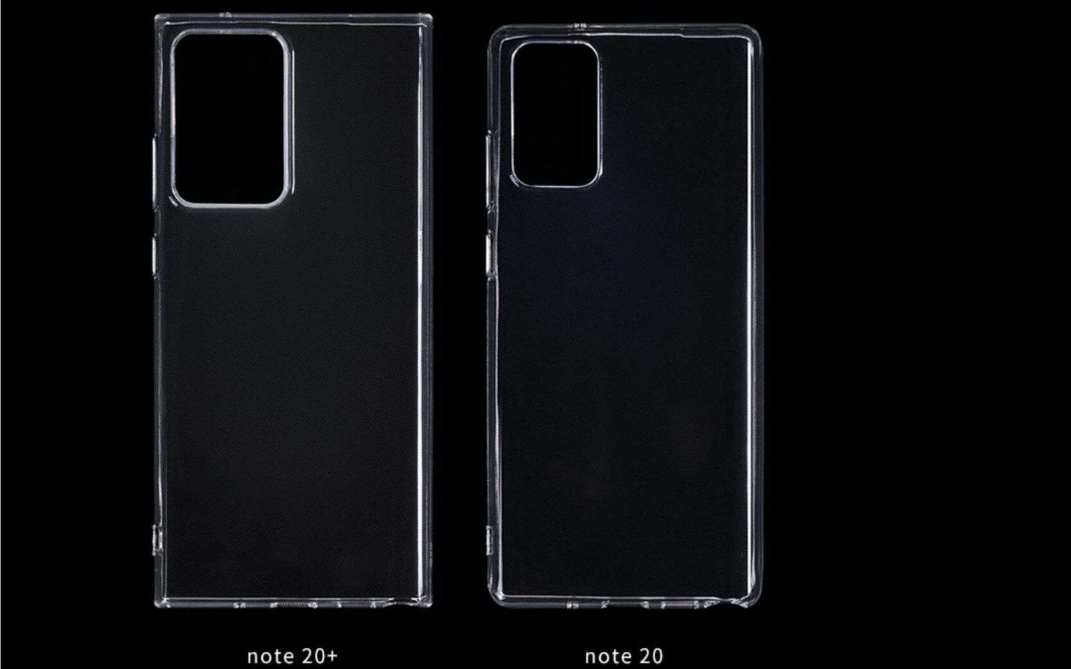 Galaxy Note 20 e 20 Ultra: emergono le cover