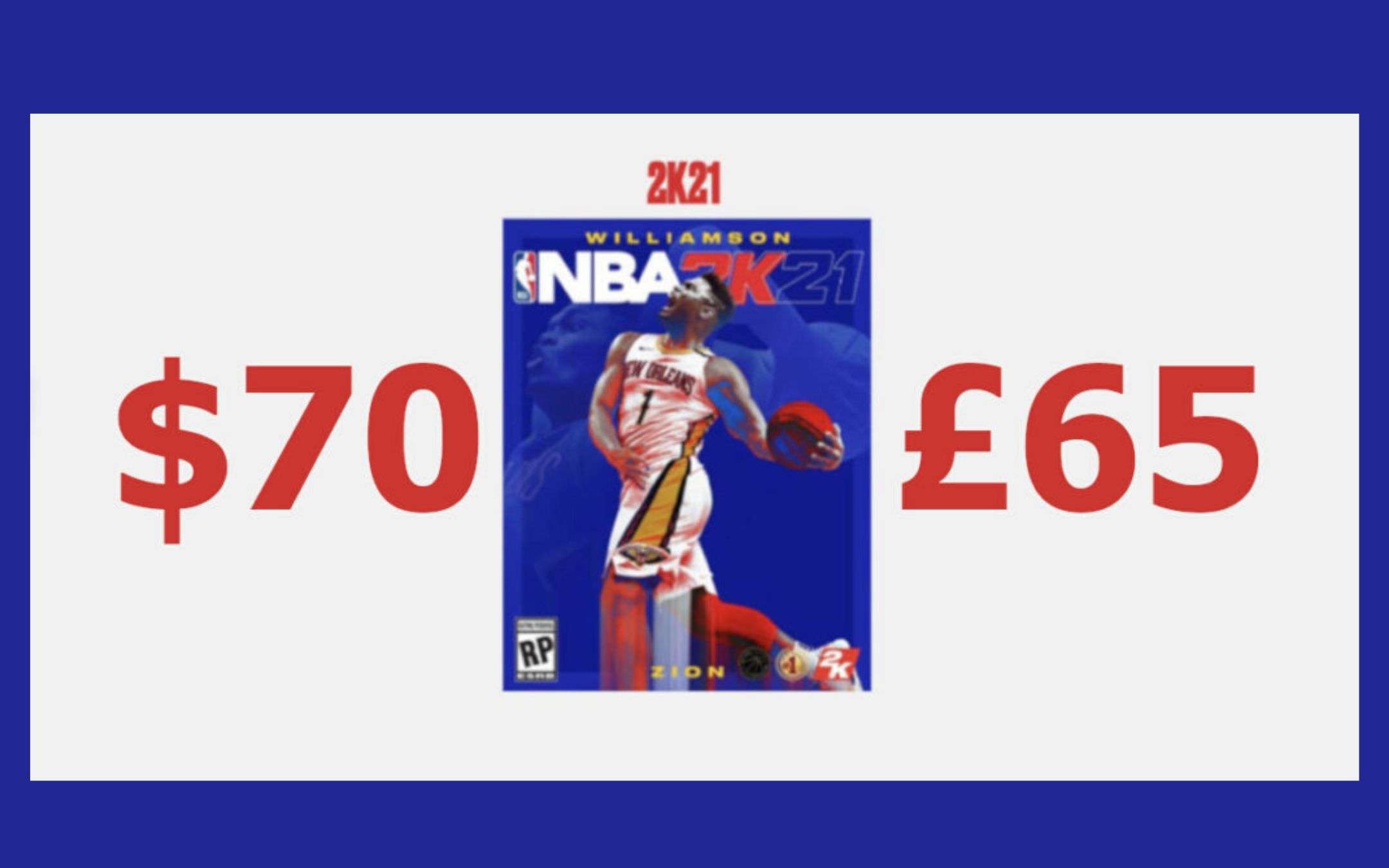 NBA 2K21: ecco il prezzo per PS5 e Xbox Series X