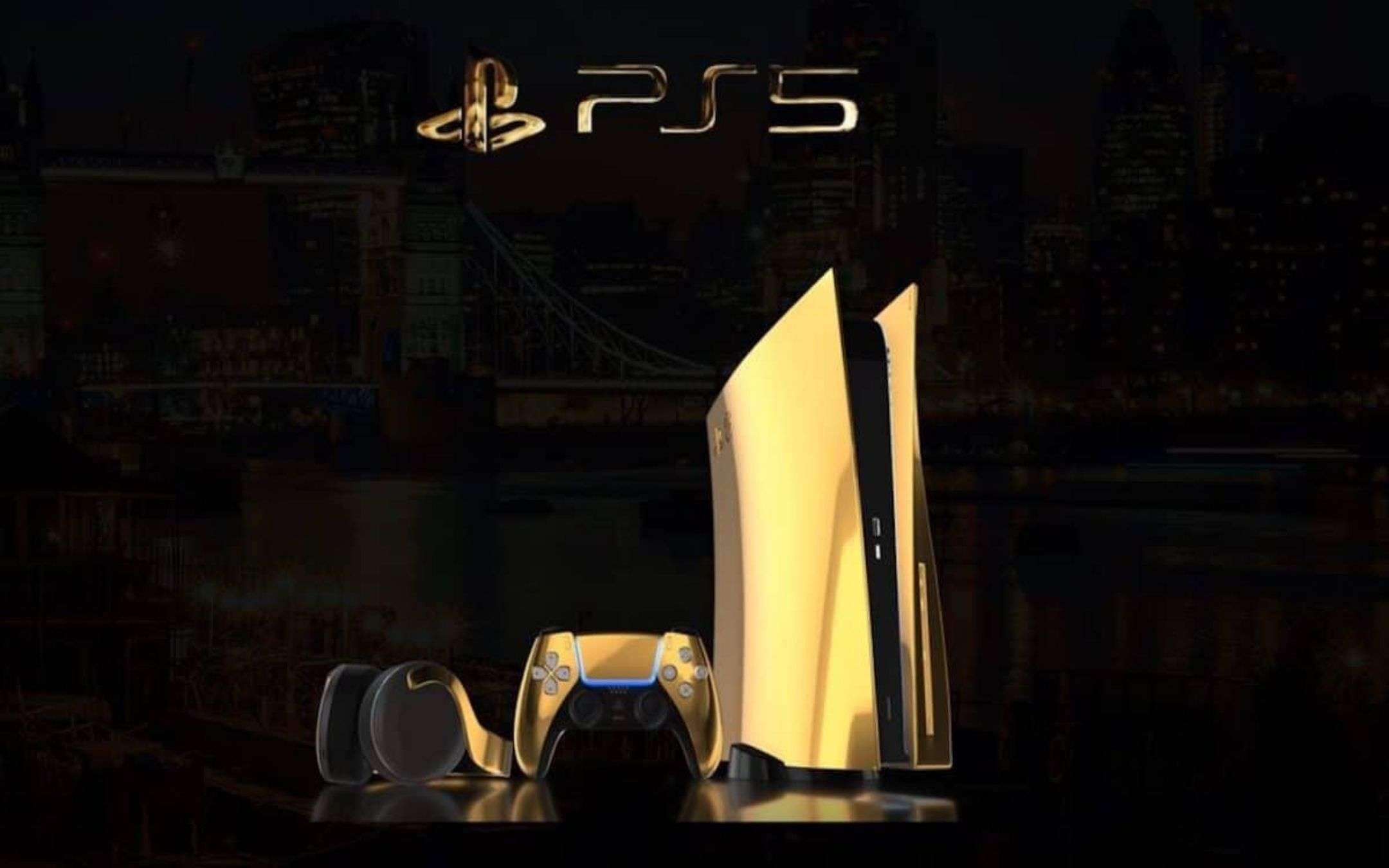 PlayStation 5: in arrivo una versione in oro 24K?
