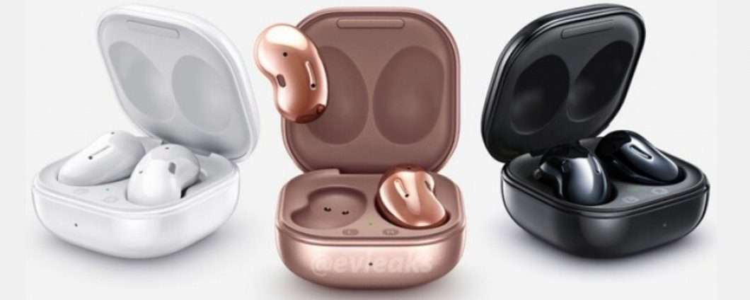 Samsung Galaxy Buds Live: ecco colori e design