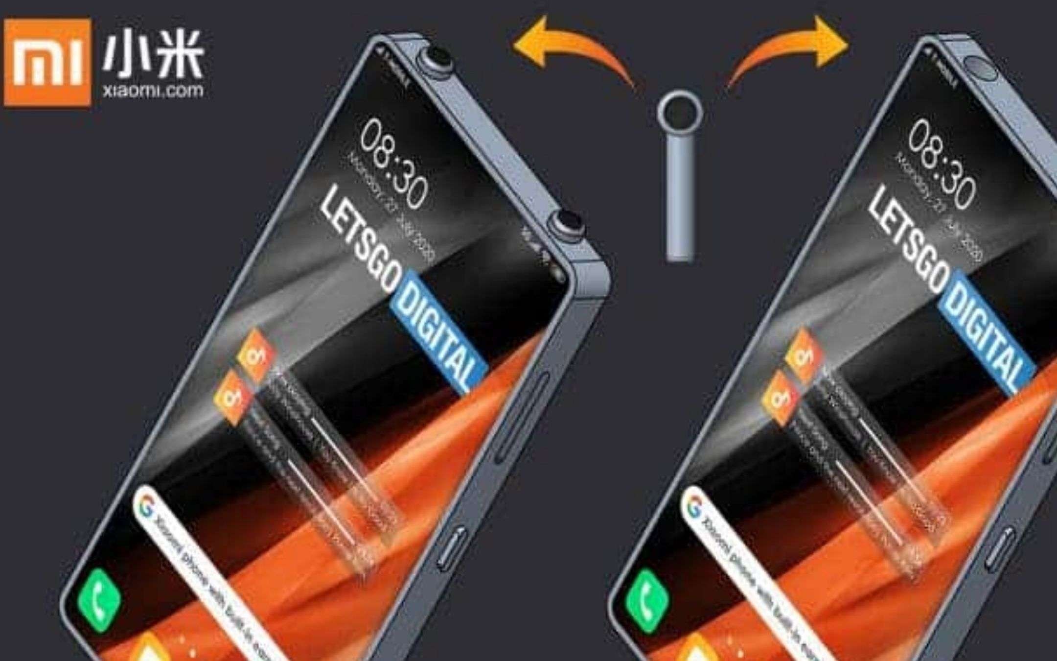 Xiaomi: uno smartphone con auricolari integrati